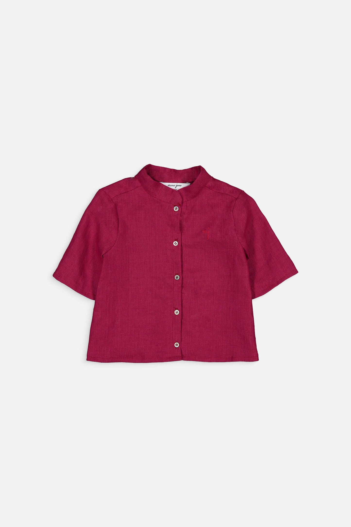 Chemise Canggu Framboise