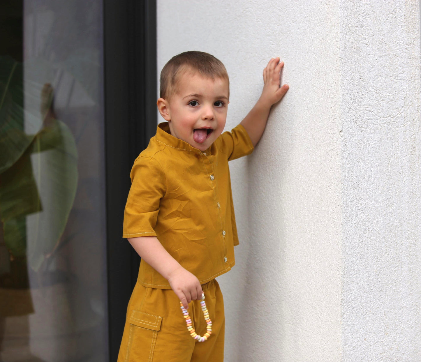 Chemise Canggu Curry